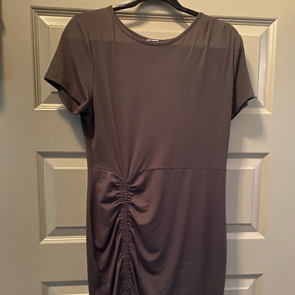 Francesca’s dress.          Cute short sleeve black dress